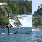 SUP am Rheinfall