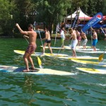 Perfektes Wetter beim SUP-Tourstopp St.Pölten