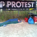 Aufwachen nur unter Protest
