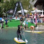 SUP Test in Silvaplana