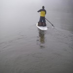 Peter Bartl Stand Up Paddlen im Nebel