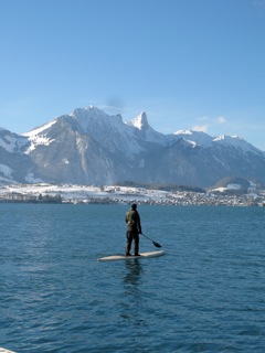 SUP am Thunersee