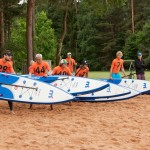 start sup inflatable race