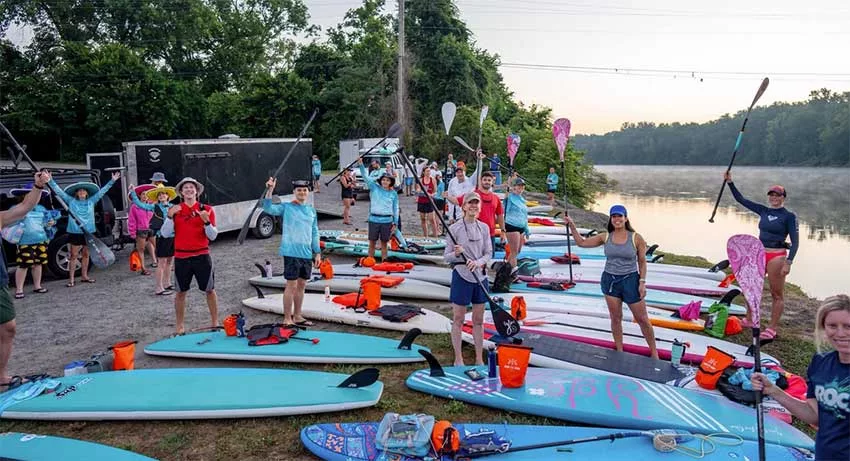 Dam2Dam-SUP-Race